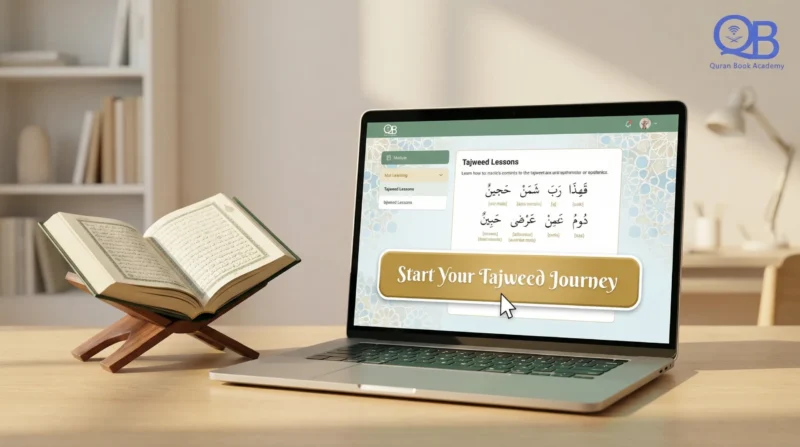 Start your tajweed for adults journey today with free trial lesson