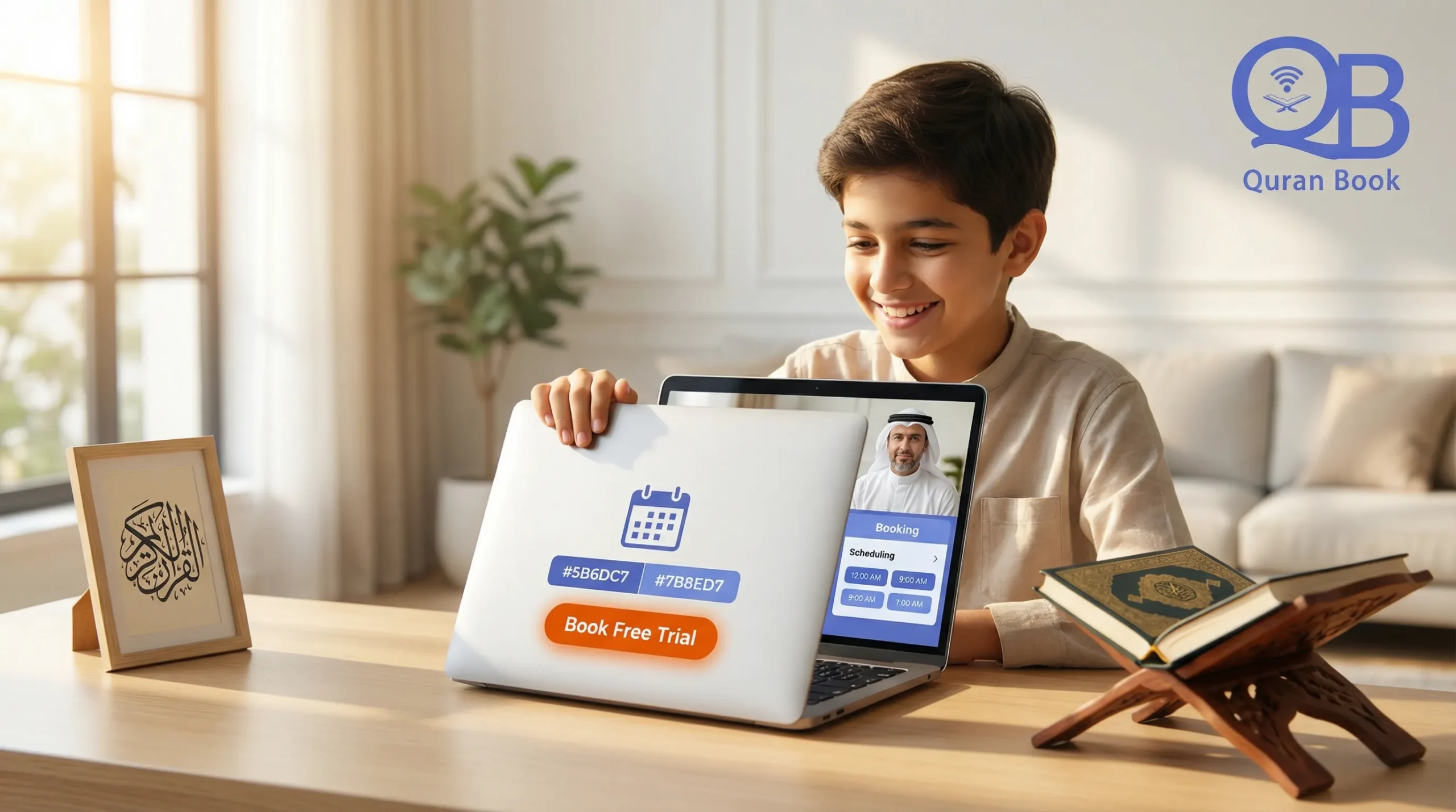 Book free trial with certified Quran teachers at Quran Book Academy