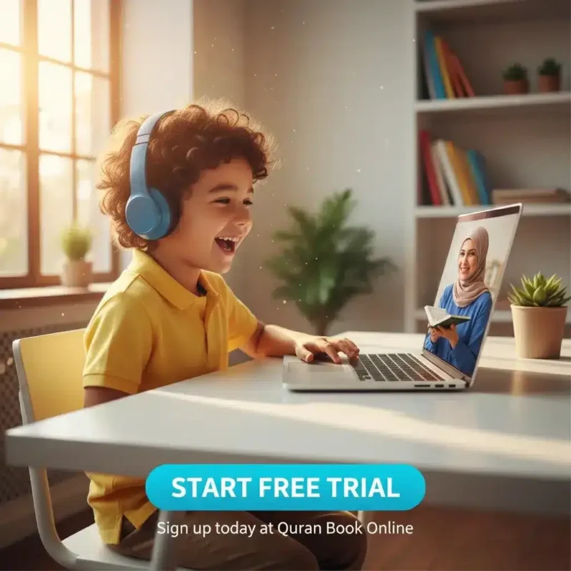 Book a free trial online Quran classes lesson with Quran Book Academy today