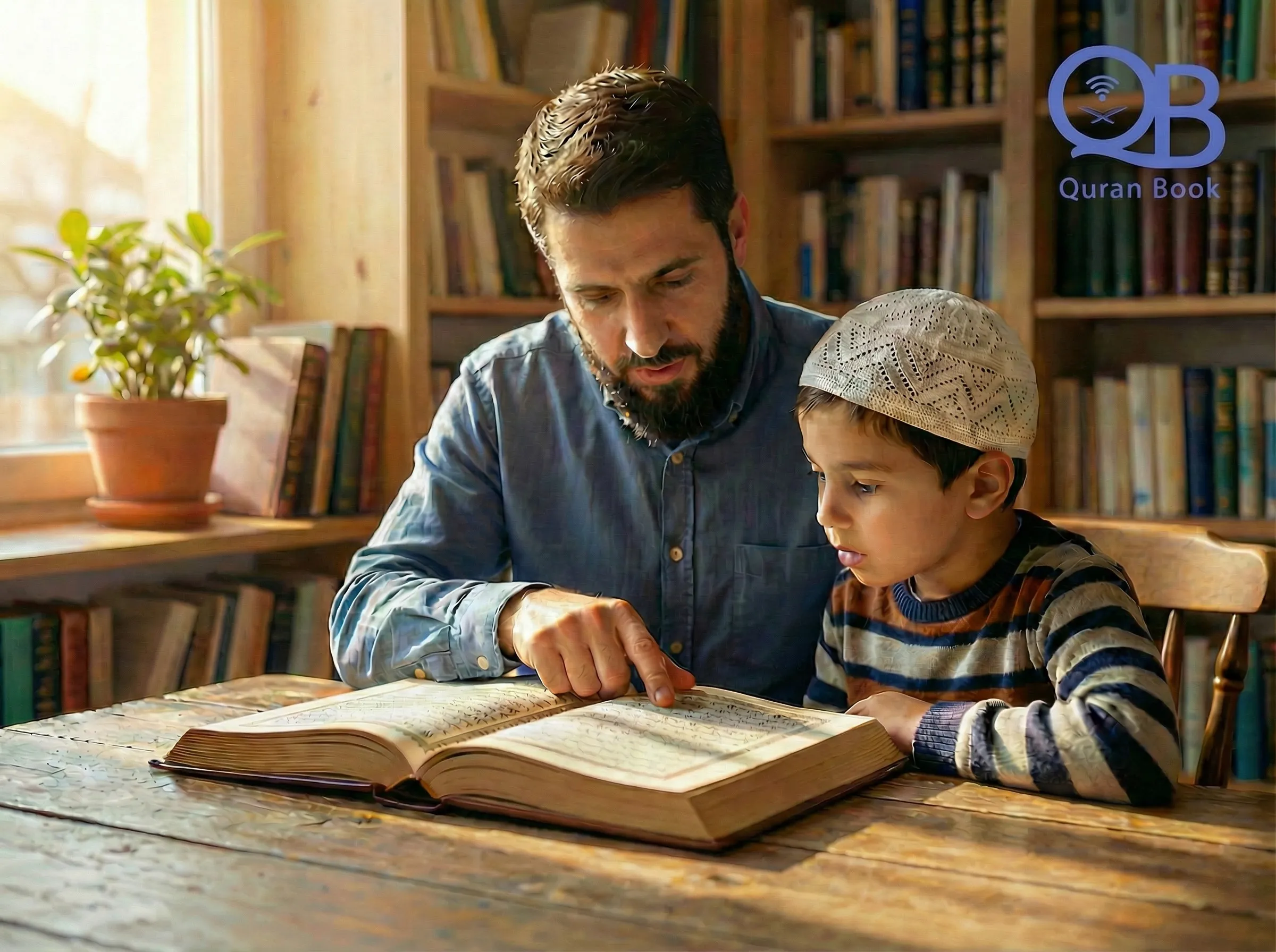Teacher and student practicing Tajweed together online toward formal certification