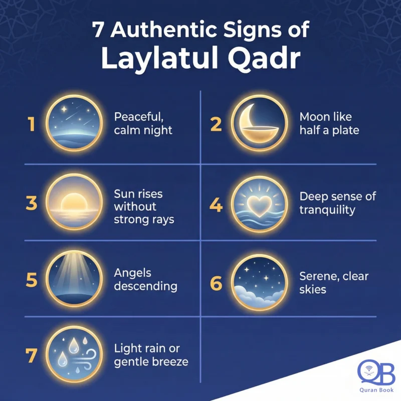 7 authentic signs of Laylatul Qadr including peaceful night and sun without rays