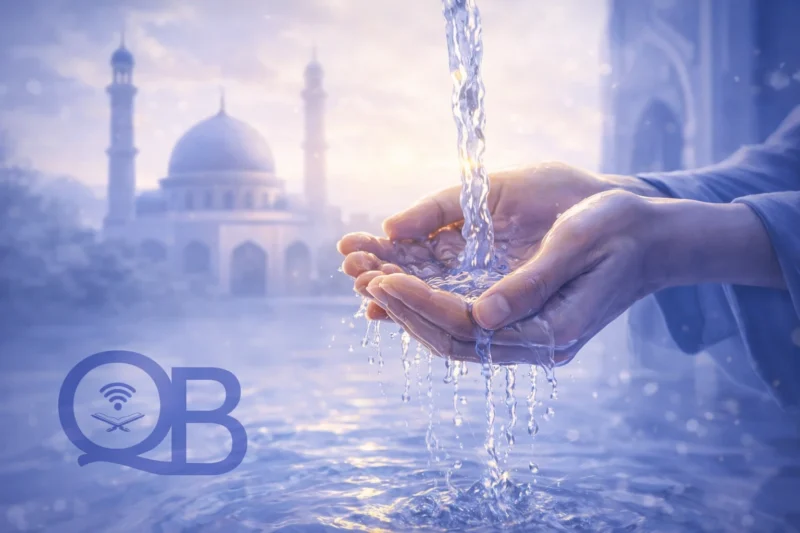 Step-by-step wudu ablution before praying salah for beginners