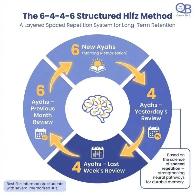 How to memorize the holy Quran easily – the 6446 structured spaced repetition method