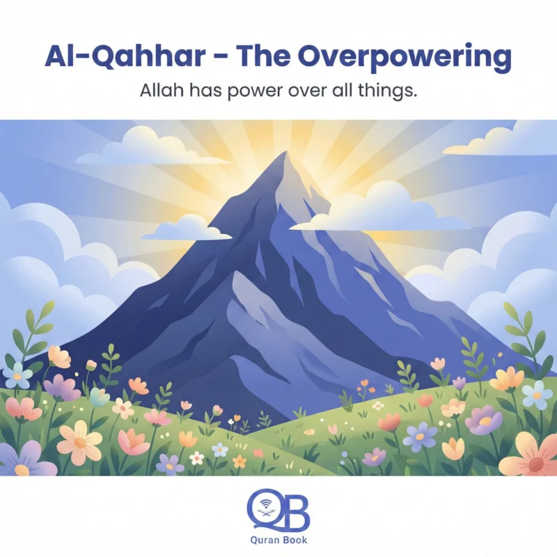 99 names of Allah for kids Al Qahhar The Overpowering explained
