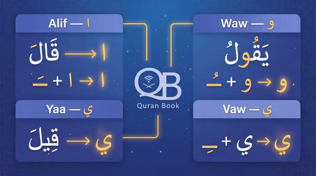 Madd Asli in Tajweed: The Natural Madd, Its Three Letters, and Why It Is Always 2 Counts