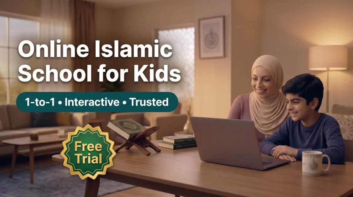 Islamic Studies for kids — online one-to-one program